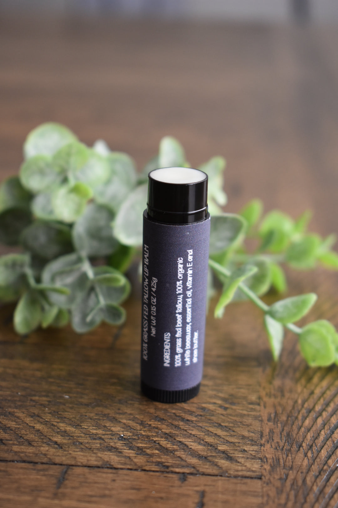 Natural Tallow Cinnamon Lip Balm