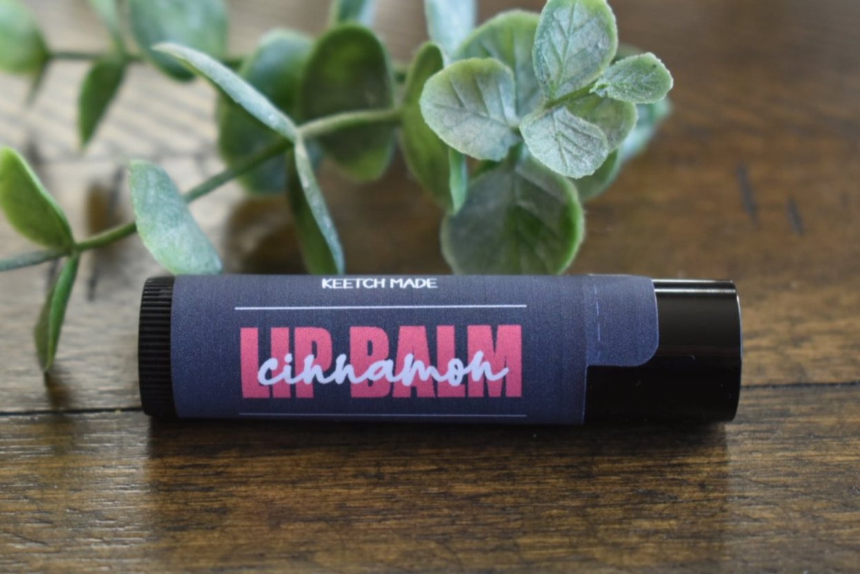 Natural Tallow  Cinnamon Lip Balm