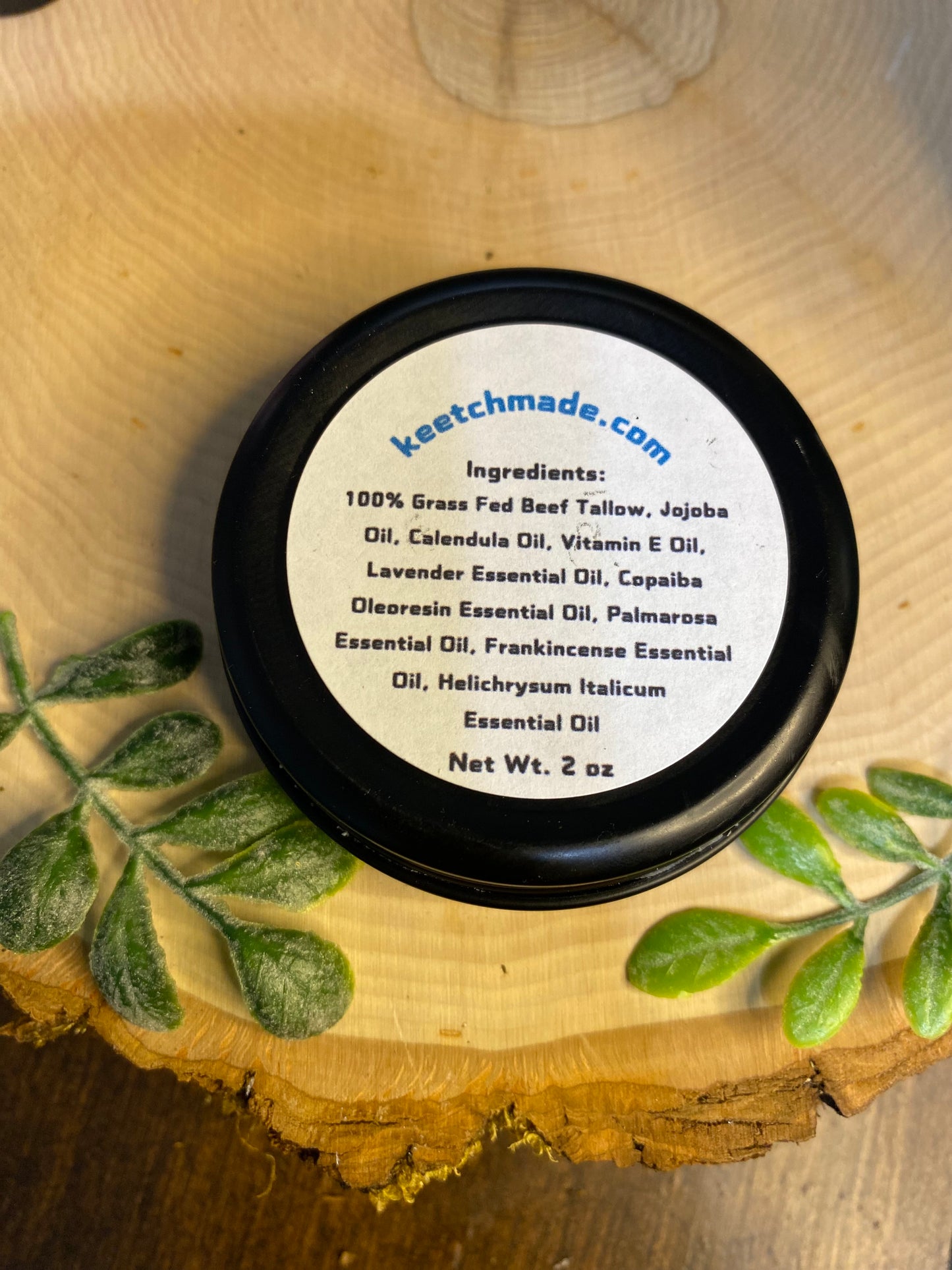 Natural Tallow Silky Soft Skin Face Cream 2 oz