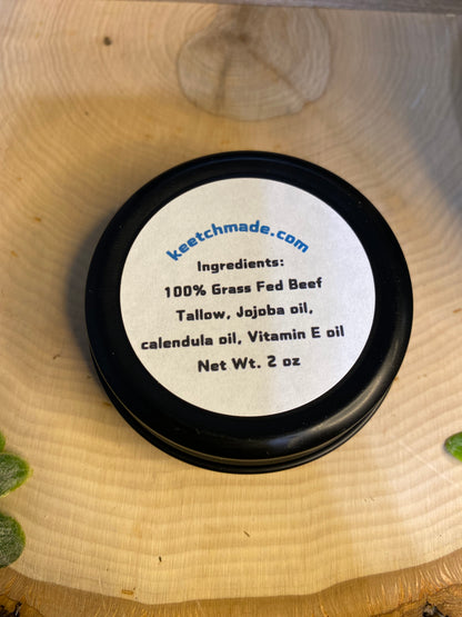 Natural Tallow Unscented Face Cream 2 oz